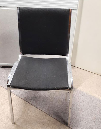 Galaxy Black, used chair