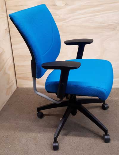 Used Graphic Upholstered Posture Back Chair, Office Furniture North York