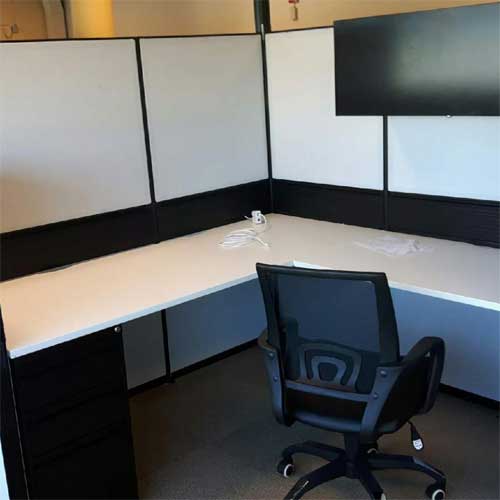 Used L Shaped Workstation, office furniture, Toronto GTA
