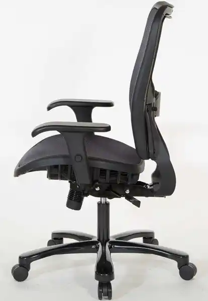 Big & Tall Mesh Office Chair - 75-77A753, side view