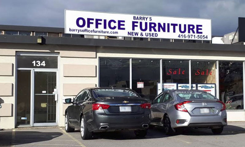 Barry's Office Furniture is located at 134 Cartwright Ave, North York, ON M6A 1V2. Serving Toronto for 35 years.