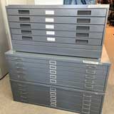 Used Blue Print Cabinets 