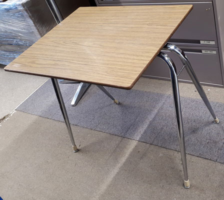 Used Table 24x30, front view