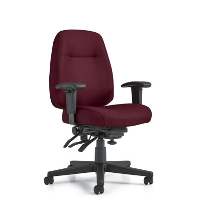 Full-Time MVL2900. Medium Back Multi-Tilter Ergonomic Chair