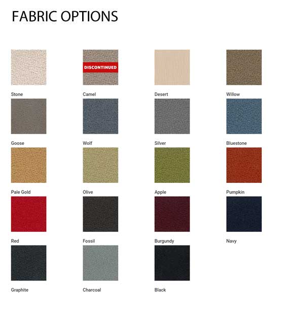 IOF Fabric Options, Barrys Office Furniture, North York, Toronto GTA