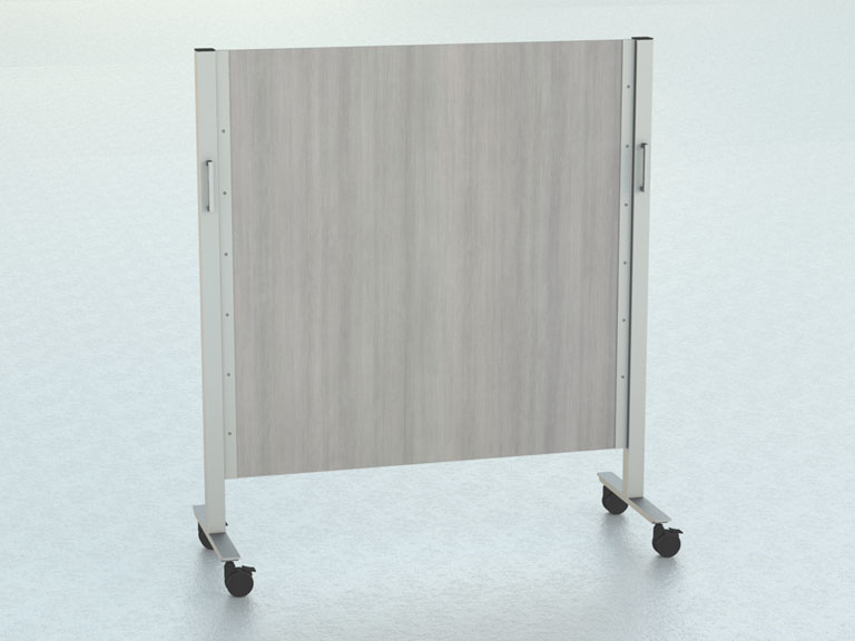 Mobile Divider 3/4”. Thick Laminate Panel