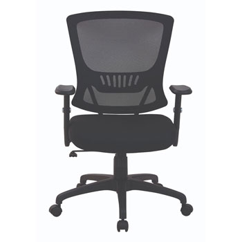 Mesh Back & Seat Locking Tilt Task Chair, front view