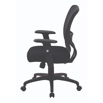 Mesh Back & Seat Locking Tilt Task Chair, side view