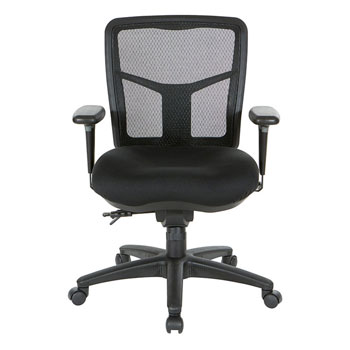 ProGrid® Back Mid Back Managers Chair, front view
