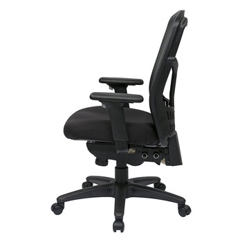 ProGrid® High Back Managers Chair, side view