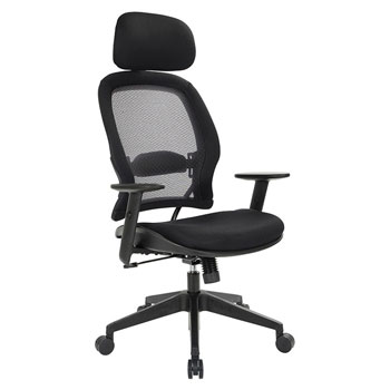 Professional AirGrid® Back and Mesh Seat Chair with Adjustable Headrest