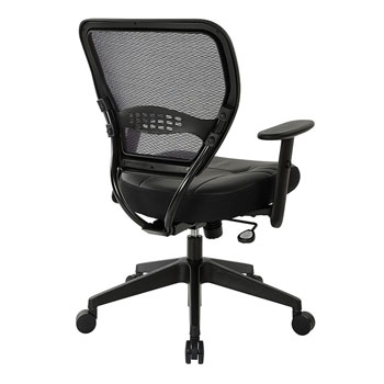 Professional Dark AirGrid® Managers Chair, back view