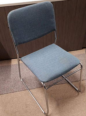 Used KEY Stackable Chair, side