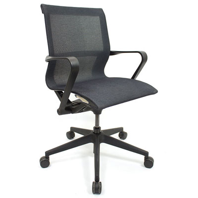 C4 Mesh Black Office Seating, Icon Chair, North York, Toronto GTA