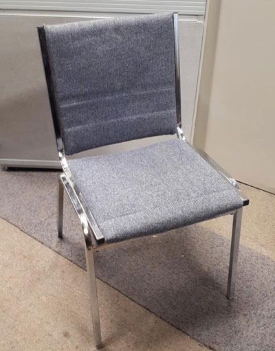 Used chair Galaxy light gray