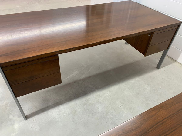 Leif Jacobsen rosewood desk with Credenza for movie rental in the Greater Toronto Area