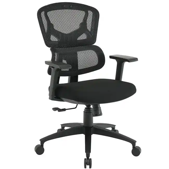 WorkSmart Mesh Back Manager's Chair EM98958-3 Front View