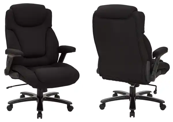 OSP 39203 Big and Tall Executive Chair Front and Back View