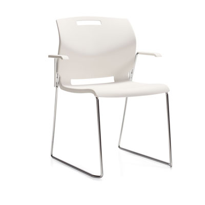 Popcorn Armchair, Polypropylene Seat & Back 6710, Global Stacking Chair.