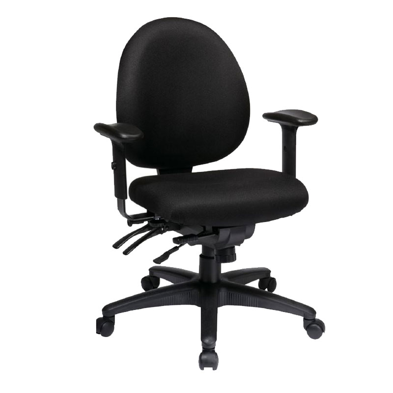 Multi-Function Mid-Back Chair, Pro-Line II 49897