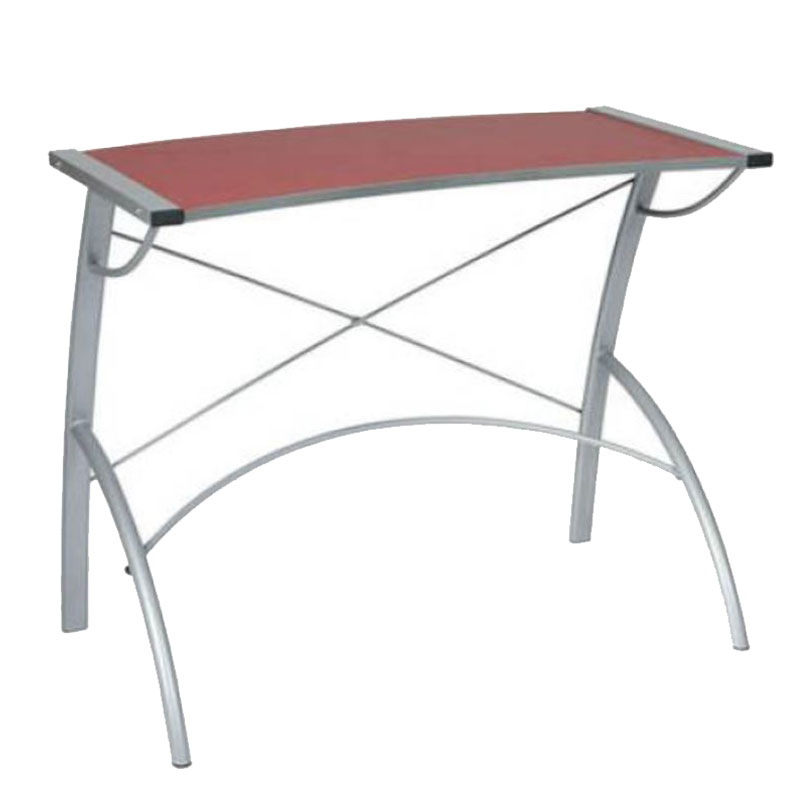 Reversible Top Computer Desk in Red/Purple