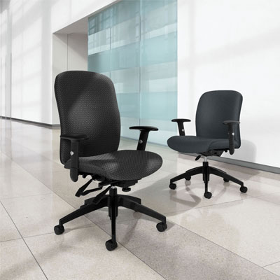Truform Medium Back Multi-Tilter (5451-3), Global Chair.