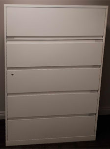 5 Drawer Lateral - Steelcase. Used