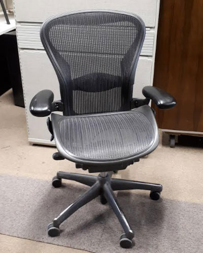 Used Herman Miller Aeron Chair, side, North York, Toronto