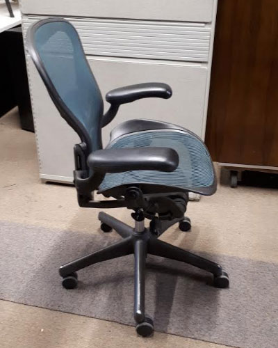 Used Herman Miller Aeron Chair, front, North York, Toronto