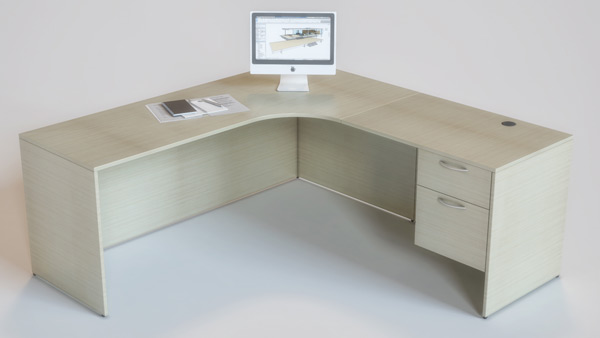 Salesman Desk with out Keyboard Tray, Toronto GTA