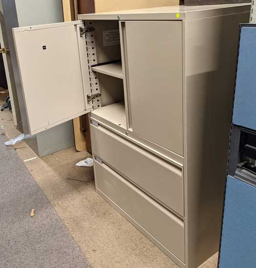 Used 2 Lateral Files with Storage, Office Furniture in North York, Toronto GTA