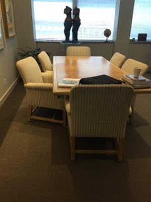 Birds Eye Maple Table, Boardroom table Used, Toronto GTA