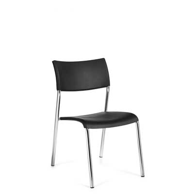 Dori 2 OTG1221B Armless Stacking Chair