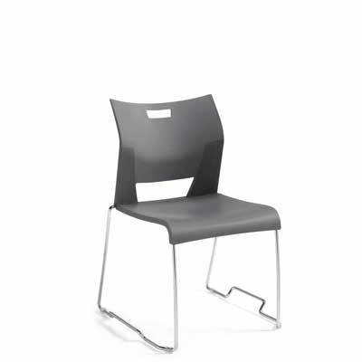 Duet™ Armless Ganging Chair, Polypropylene Seat & Back (6621G)