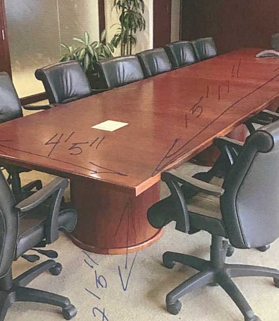 Krug Boardromm Table, Used Furniture Toronto GTA