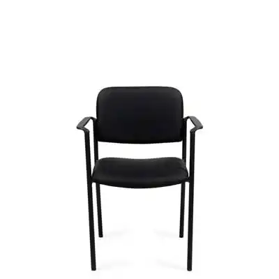 Minto MVL2747 Low Back Stacking Armchair, front view