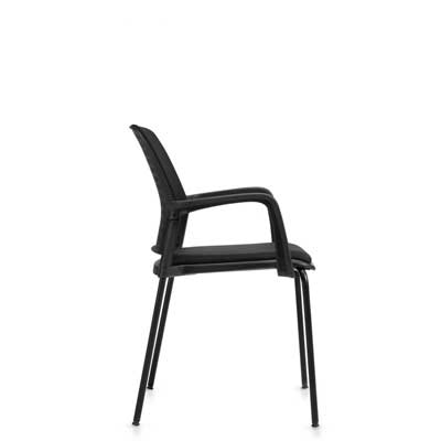 Sparrow OTG10920 Stacking Guest Chair, side view