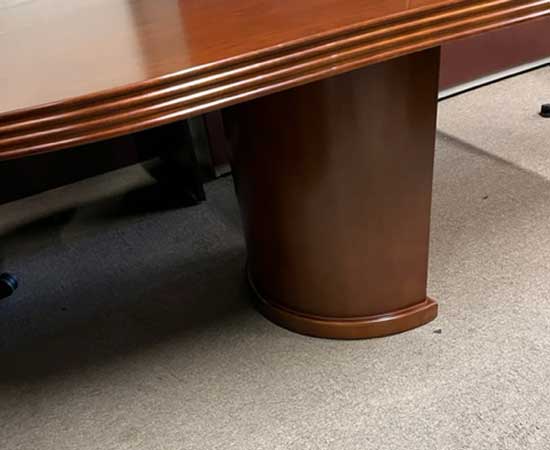 Vintage Conference Table Detail