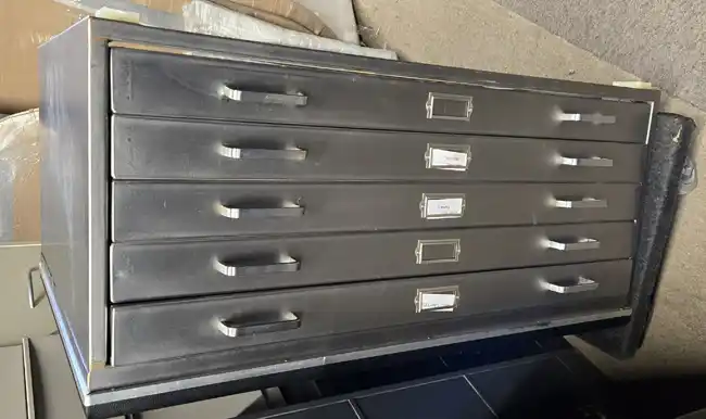 Blueprint Cabinet Silver