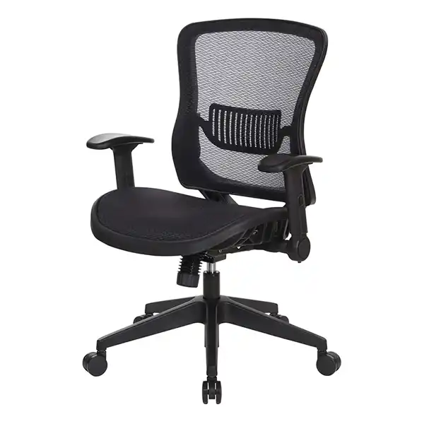 Dark Air Grid® Manager's Chair - 515-77N1F2, front view