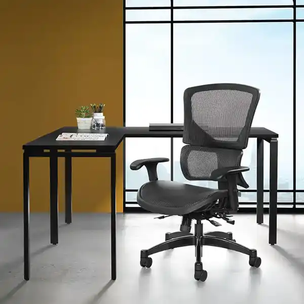 Big & Tall Vertical Matrix Seat and Back Manager's Chair 639-T11763, office