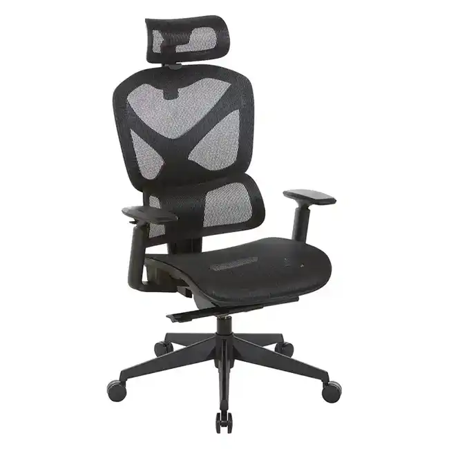 Proline II Mesh Manager’s Chair w Lumbar and Headrest - 71142MHR-3