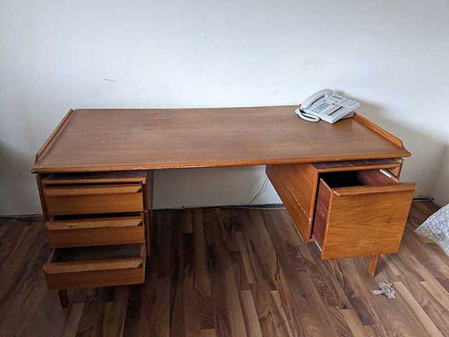 Scandinavian Teak Desk