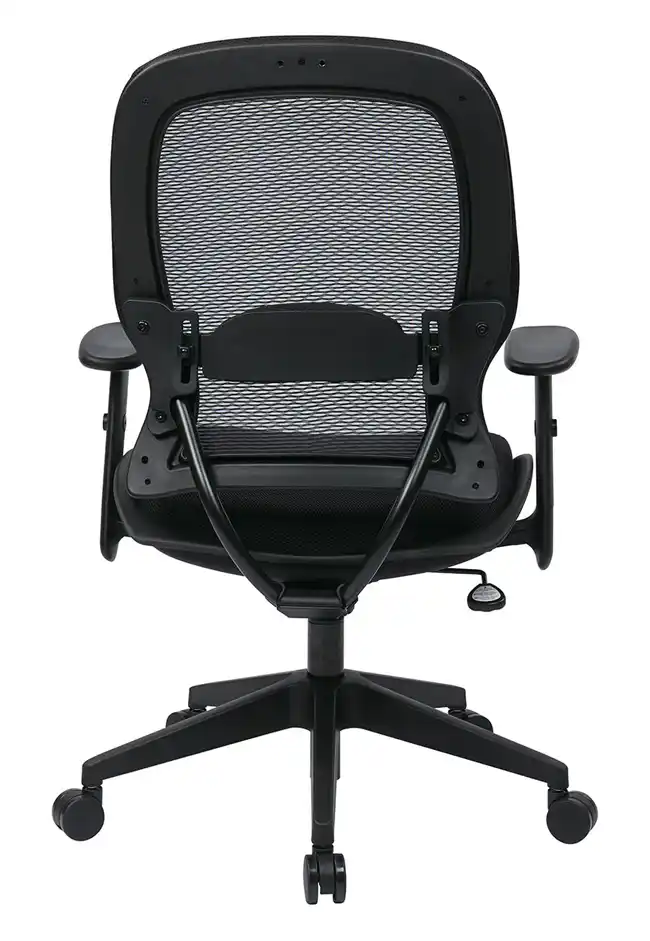 AirGrid Back And Mesh Seat Managers Chair 5540, back view