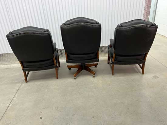 Traditional Chair Set for rental in Toronto GTA, back view