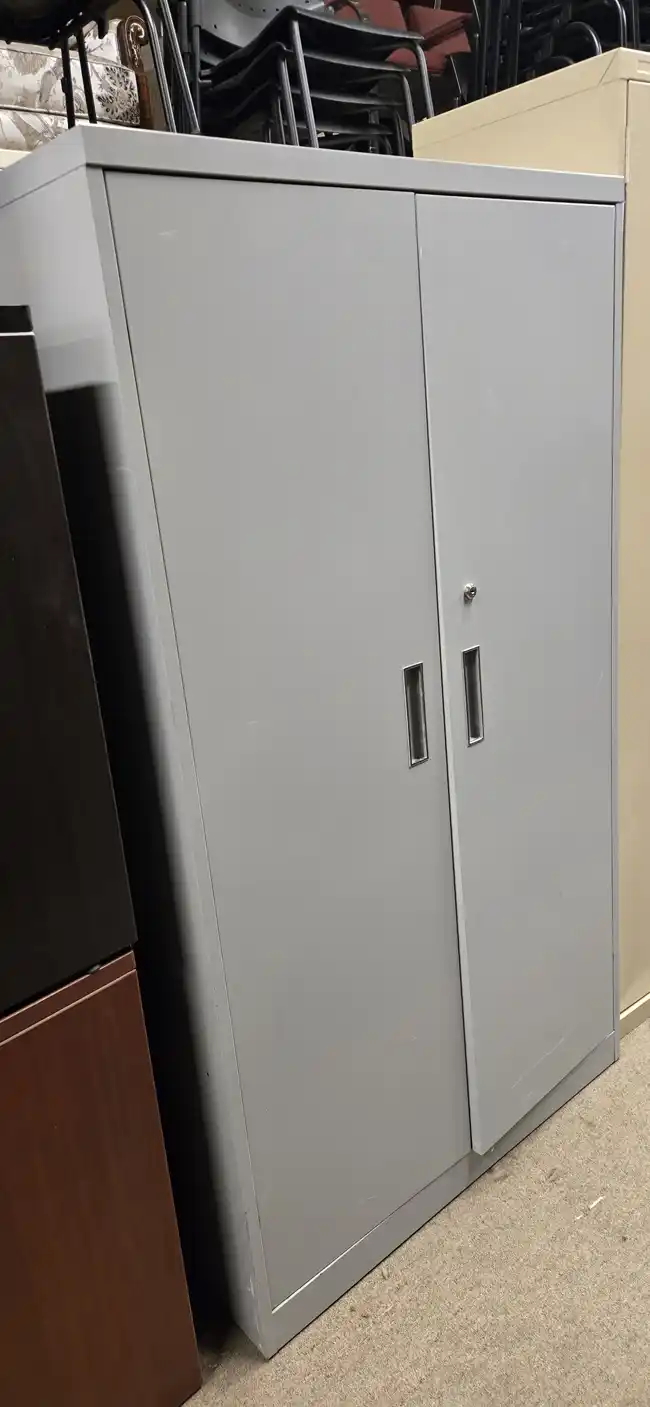 Used Steelcase Metal Storage Cabinet - 66"x36"