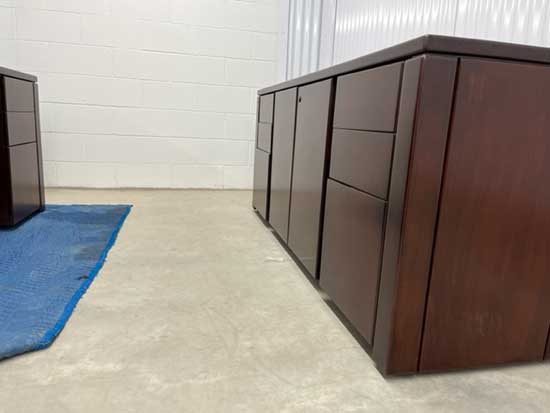 Vintage Desk & Credenza for rental, Toronto GTA