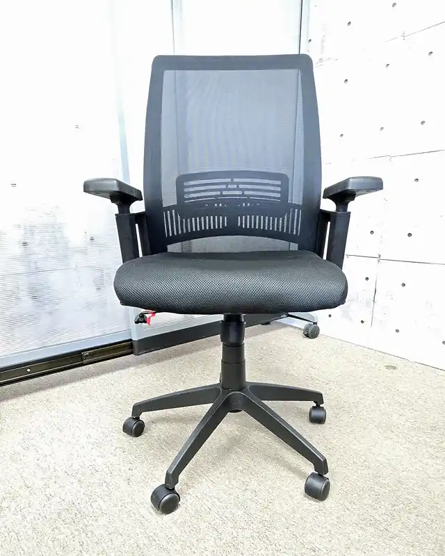 Used OSP WorkSmart Mesh Back Office Chair - Front View