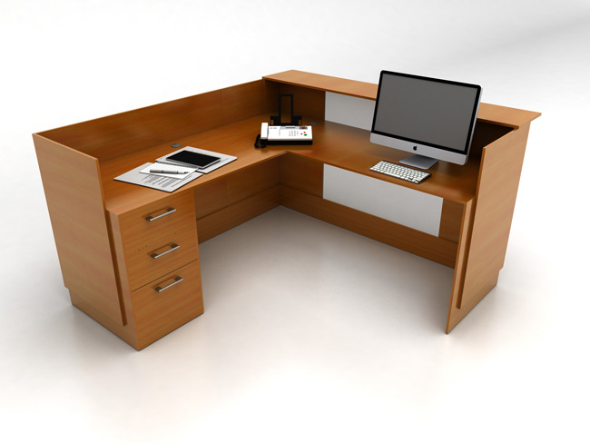 Global Zira Reception Desk, Barrys Office Furniture Toronto GTA