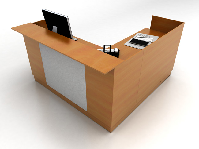 Global Zira Reception Desk, Barrys Office Furniture Toronto GTA